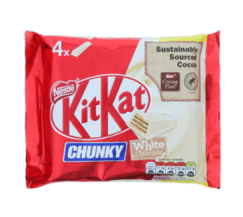 NESTLE KITKAT CHUNKY WHITE 4S 32X160G