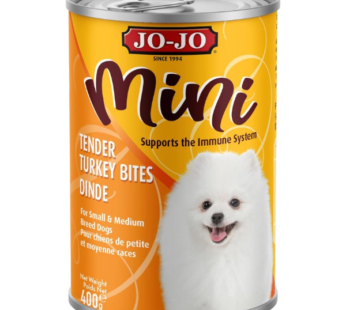 JO-JO ADULT MINI TURKEY BITES 400G